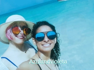 Azulandvioleta