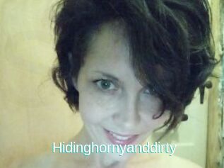 Hidinghornyanddirty