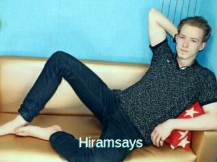 Hiramsays