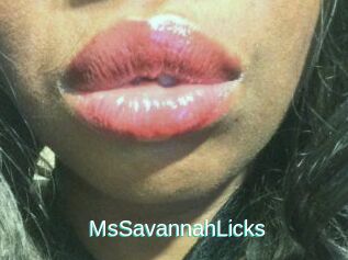 MsSavannahLicks