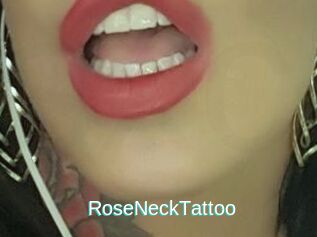 RoseNeckTattoo